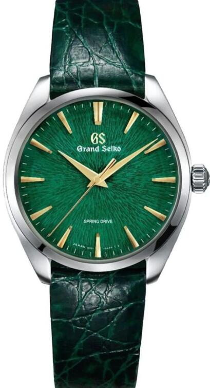 Best Grand Seiko Elegance New Collection Replica Watch Price 2023 China Exclusive SHENGSHI Limited Edition Green "Tree Bark" SBGY015